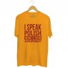 Koszulka męska I speak polish What's your superpower?