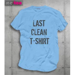 Koszulka męska z nadrukiem Last clean t-shirt