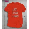 Koszulka męska z nadrukiem Last clean t-shirt