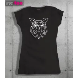 Koszulka damska Geometric owl