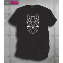 Koszulka męska Geometric wolf