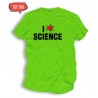 Koszulka t-shirt I love science