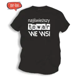 Koszulka t-shirt  Najswieższy towar we wsi