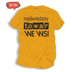 Koszulka t-shirt  Najswieższy towar we wsi