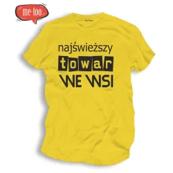 Koszulka t-shirt  Najswieższy towar we wsi