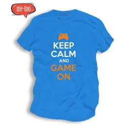 Koszulka T-shirt Keep Calm and Game On