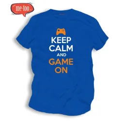 Koszulka T-shirt Keep Calm and Game On