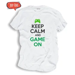 Koszulka T-shirt Keep Calm and Game On