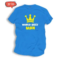 Koszulka /t-shirt męski: World best man