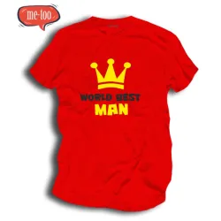 Koszulka /t-shirt męski: World best man