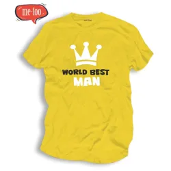 Koszulka /t-shirt męski: World best man