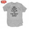 Koszulka męska z nadrukiem Keep Calm I'm the best Dad