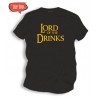 Koszulka męska z nadrukiem Lord of the drinks wz 1