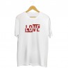 Koszulka unisex z nadrukiem LOVE me more